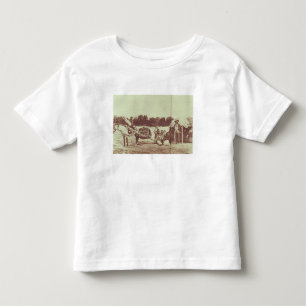 Cheyenne-amerikanischer Ureinwohner in Bewegung, Kleinkind T-shirt