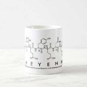 Cheyenne-Peptidnamen-Tasse Kaffeetasse