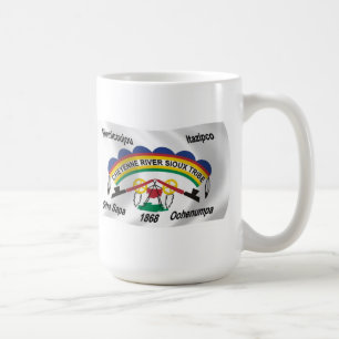 Cheyenne River Sioux Drapeau Mug