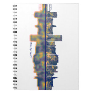 Cheyenne Skyline Notizblock