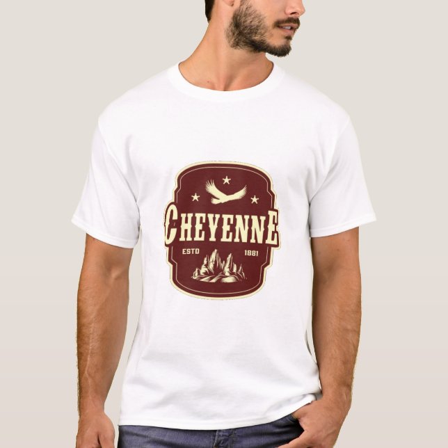Cheyenne WY T-Shirt (Vorderseite)