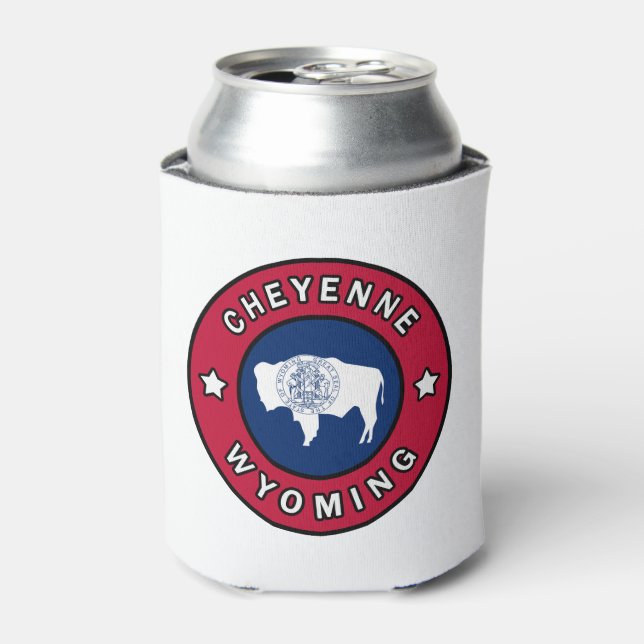 Cheyenne Wyoming Dosenkühler (Kanne Vorderseite)