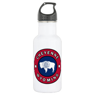 Cheyenne Wyoming Edelstahlflasche
