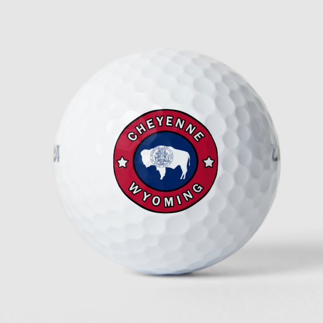 Cheyenne Wyoming Golfball (Vorderseite)