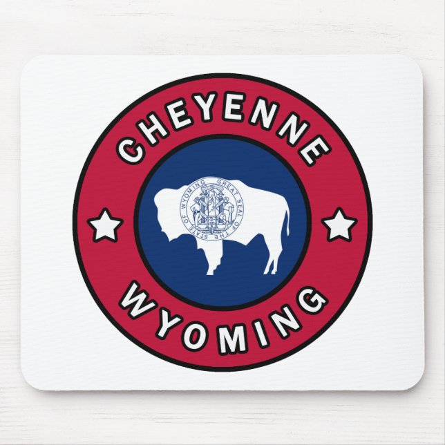 Cheyenne Wyoming Mousepad (Vorne)