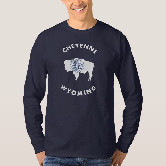 Cheyenne Wyoming T-Shirt (Vorderseite)