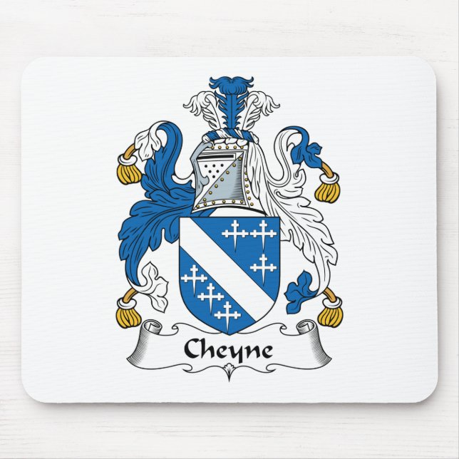 Cheyne Familienwappen Mousepad (Vorne)