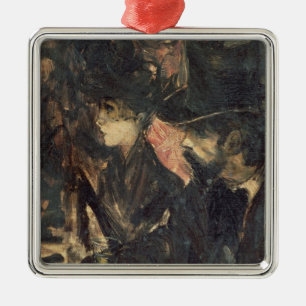 Chez Maxime Ornament Aus Metall