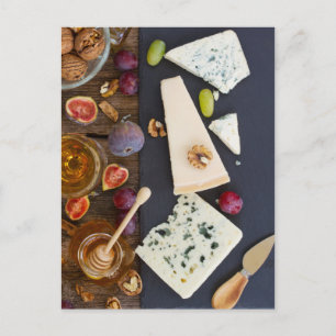 Chheese plate postkarte