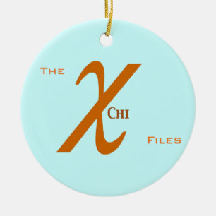 Chi archiviert Verzierung (Aquamarine) Keramikornament