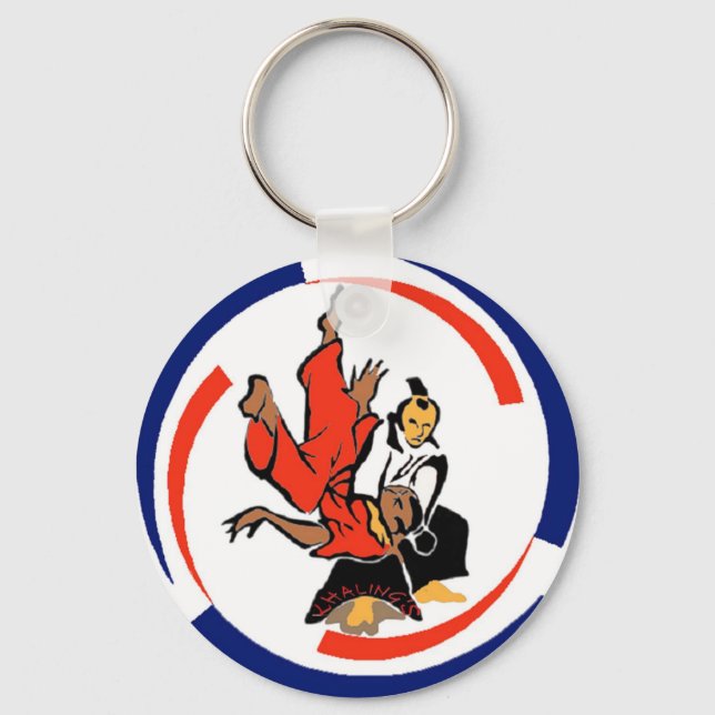 Chi in Aikido Schlüsselanhänger (Vorderseite)