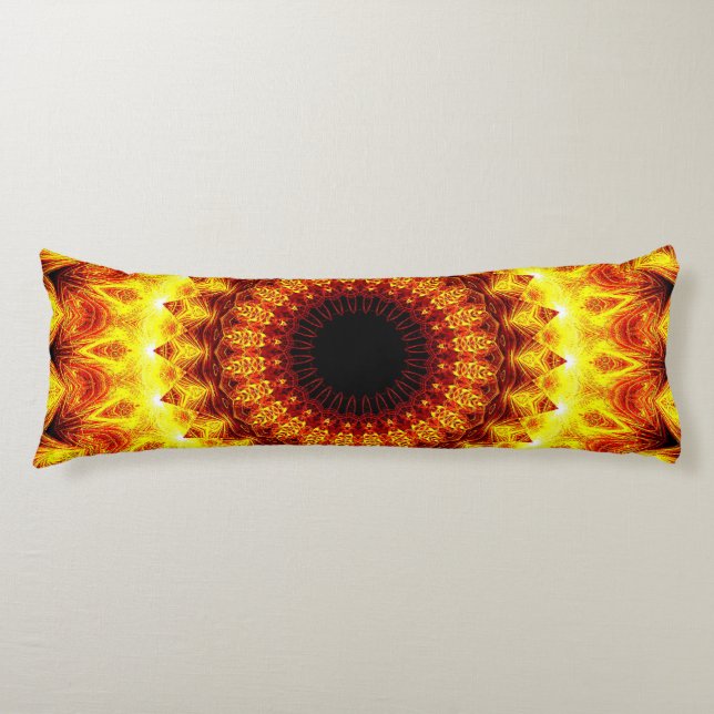 Chi-Mandala Seitenschläferkissen (Vorderseite)