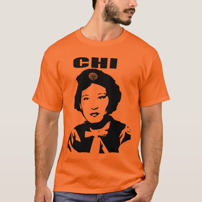 Chi -- orange T-Shirt (Vorderseite)