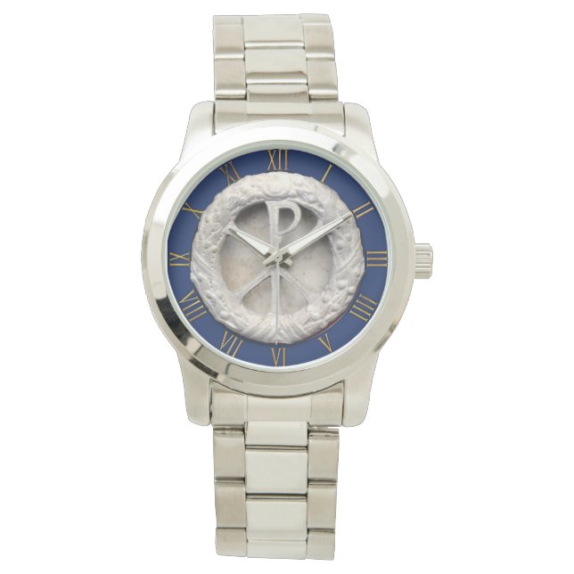 Chi-Rho Armbanduhr (Vorderseite)