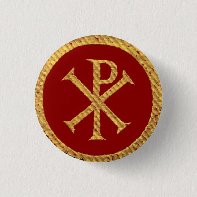 Chi Rho Button (Vorderseite)