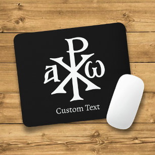 Chi Rho Christogram Mousepad