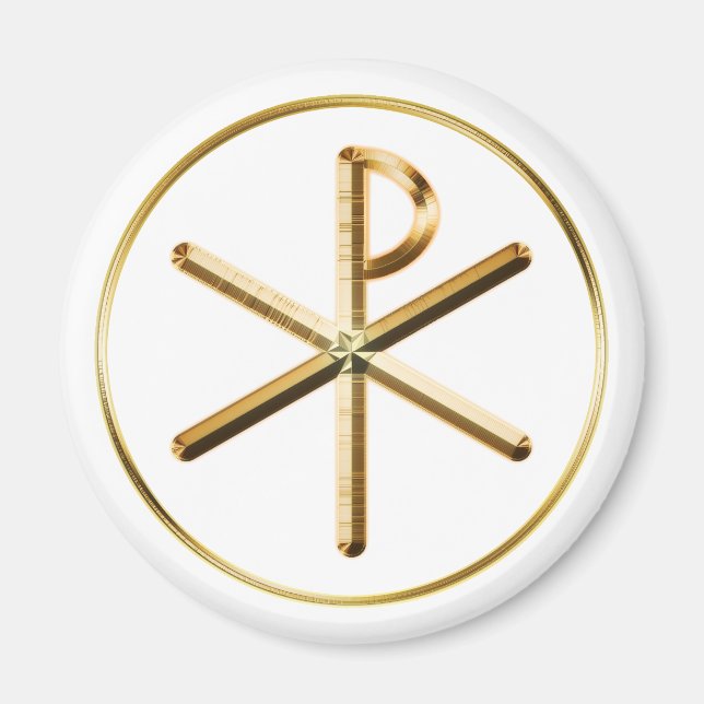 Chi-Rho-Glühen Magnet (Vorne)