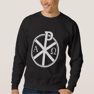 Chi-Rho-Kreuz - Jesus-Christus-Symbol - v4 Sweatshirt