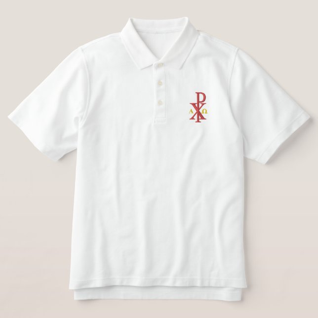 Chi Rho mit Alpha und Omega (Design Vorderseite)