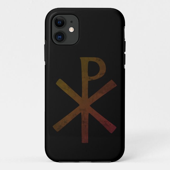 Chi Rho Symbol Case-Mate iPhone Case (Rückseite)