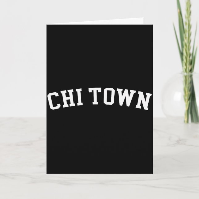 Chi Town  Karte (Vorderseite)