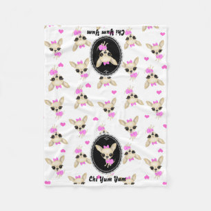 Chi-Yum Yum Fleece-Decke Fleecedecke