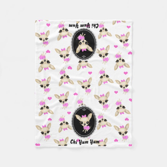 Chi-Yum Yum Fleece-Decke Fleecedecke (Vorderseite)