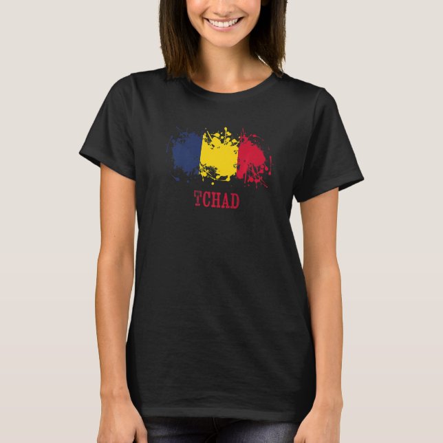Chian enthusiasts for Tchad and Chad   T-Shirt (Vorderseite)