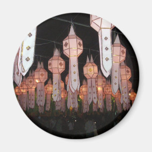 Chiang Mai-Laternen Magnet