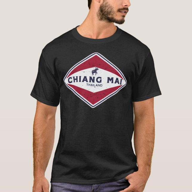 Chiang Mai Thailand T-Shirt (Vorderseite)