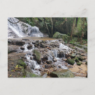 Chiang Mai Thailand Wasserfälle Postkarte