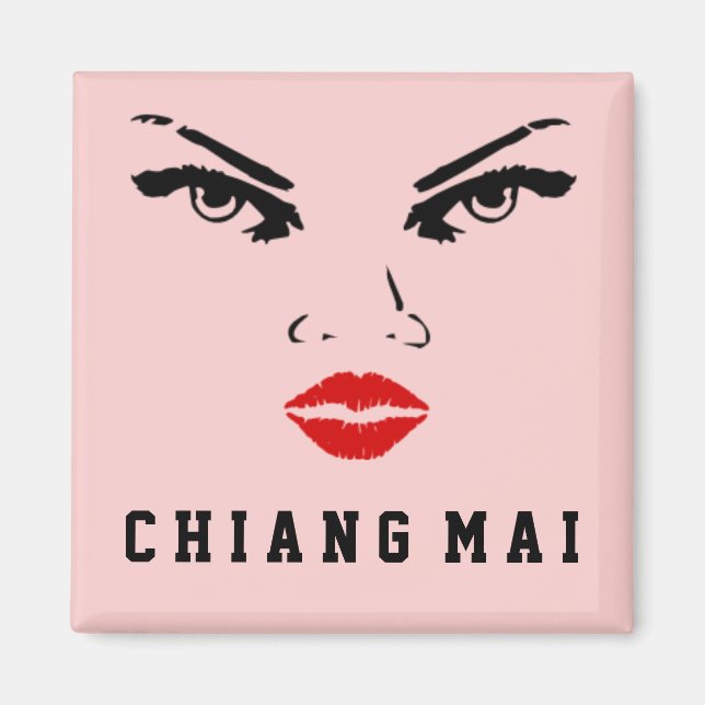 Chiang Mai, Thailändische Frau Magnet (Vorne)