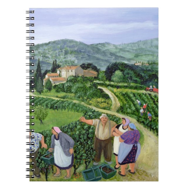 Chianti Classico Landhaus Trasqua Notizblock (Vorderseite)
