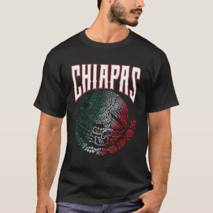 Chiapas Con El à Guila Mexicana SãMbolo Patrio T-Shirt