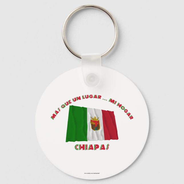 Chiapas - Más Que un Lugar ... Mi Hogar Schlüsselanhänger (Vorderseite)