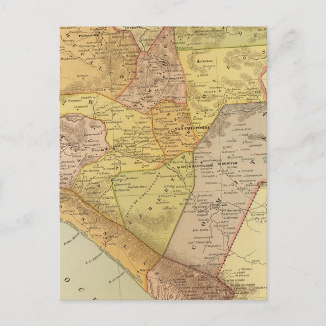 Chiapas Postkarte (Vorderseite)