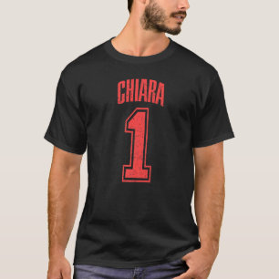 Chiara Supporter Nummer 1 Großer Fan T-Shirt
