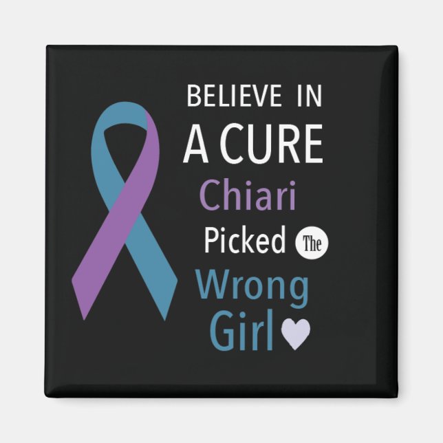 Chiari Awareness-Magnet Magnet (Vorne)