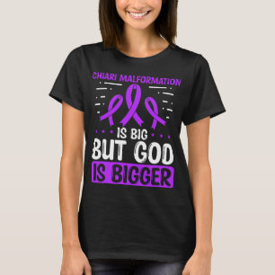 Chiari Malformation Bewusstsein Gott Chiari Ribbon T-Shirt