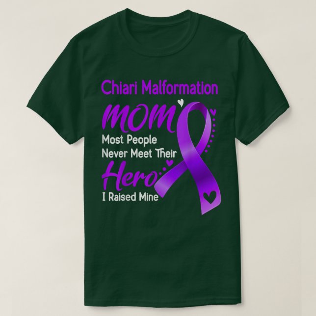 Chiari Malformation Mama I Anheben der Liebe von M T-Shirt (Design vorne)