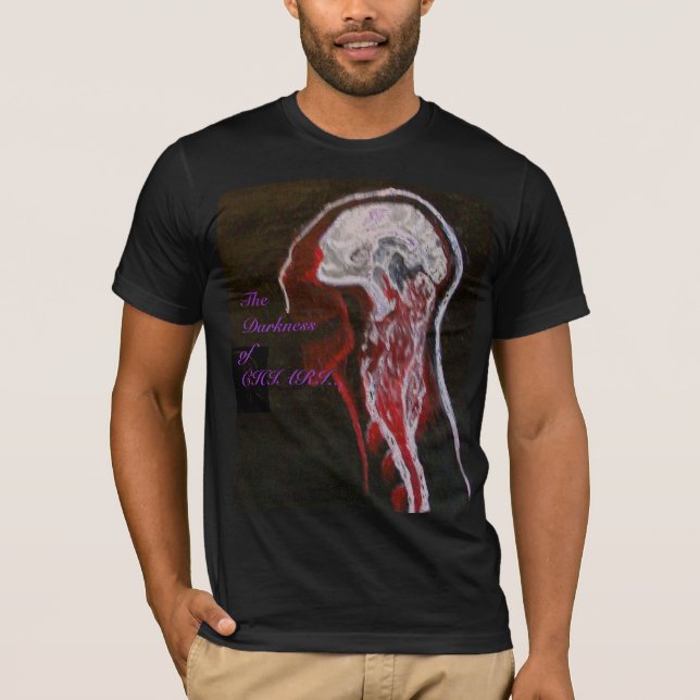 Chiari Missbildungs-Bewusstsein T-Shirt (Vorderseite)