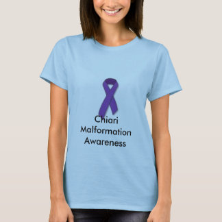 Chiari Missbildungs-Bewusstsein T-Shirt
