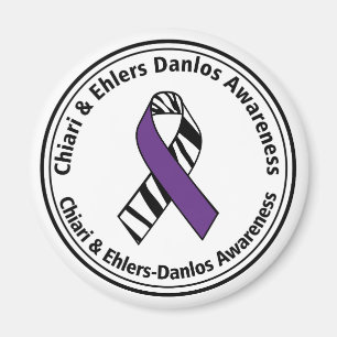 Chiari und EDSzebra-Streifen-Band-Magnet Magnet