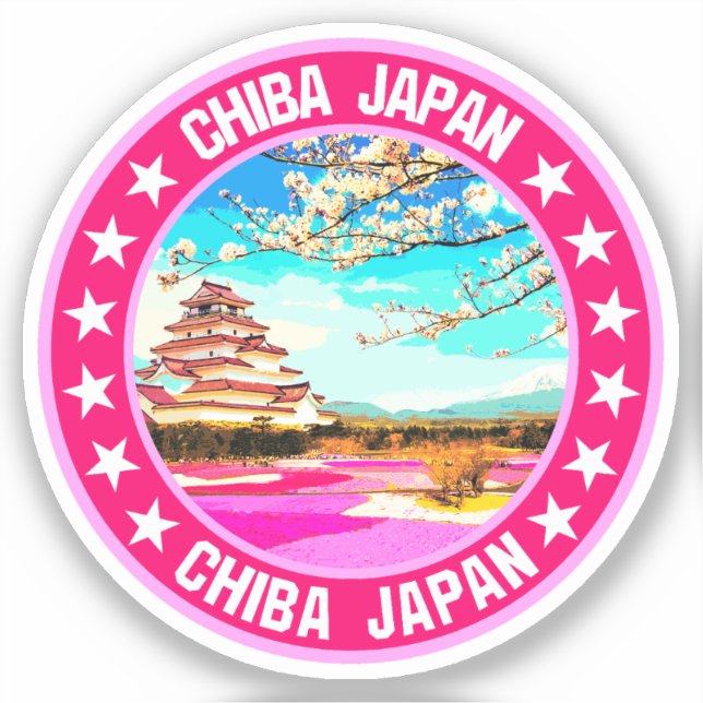 Chiba Aufkleber (Vorderseite)