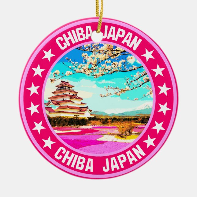 Chiba Keramik Ornament (Vorne)