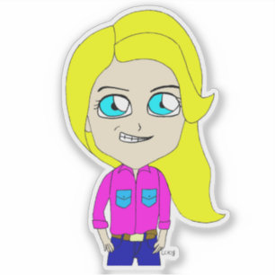 Chibi Aufkleber