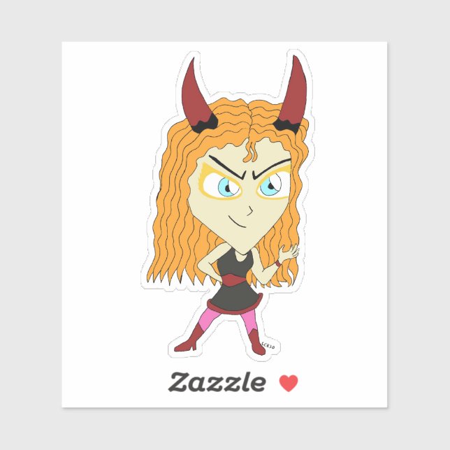 Chibi Aufkleber (Blatt)