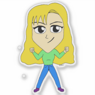 Chibi Aufkleber