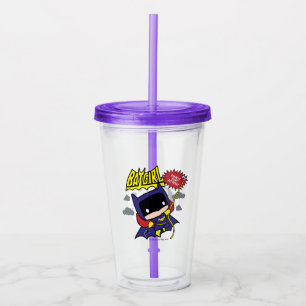 Chibi Batgirl bereit zum Handeln Acryltrinkbecher