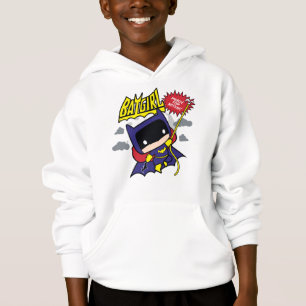 Chibi Batgirl bereit zum Handeln Hoodie